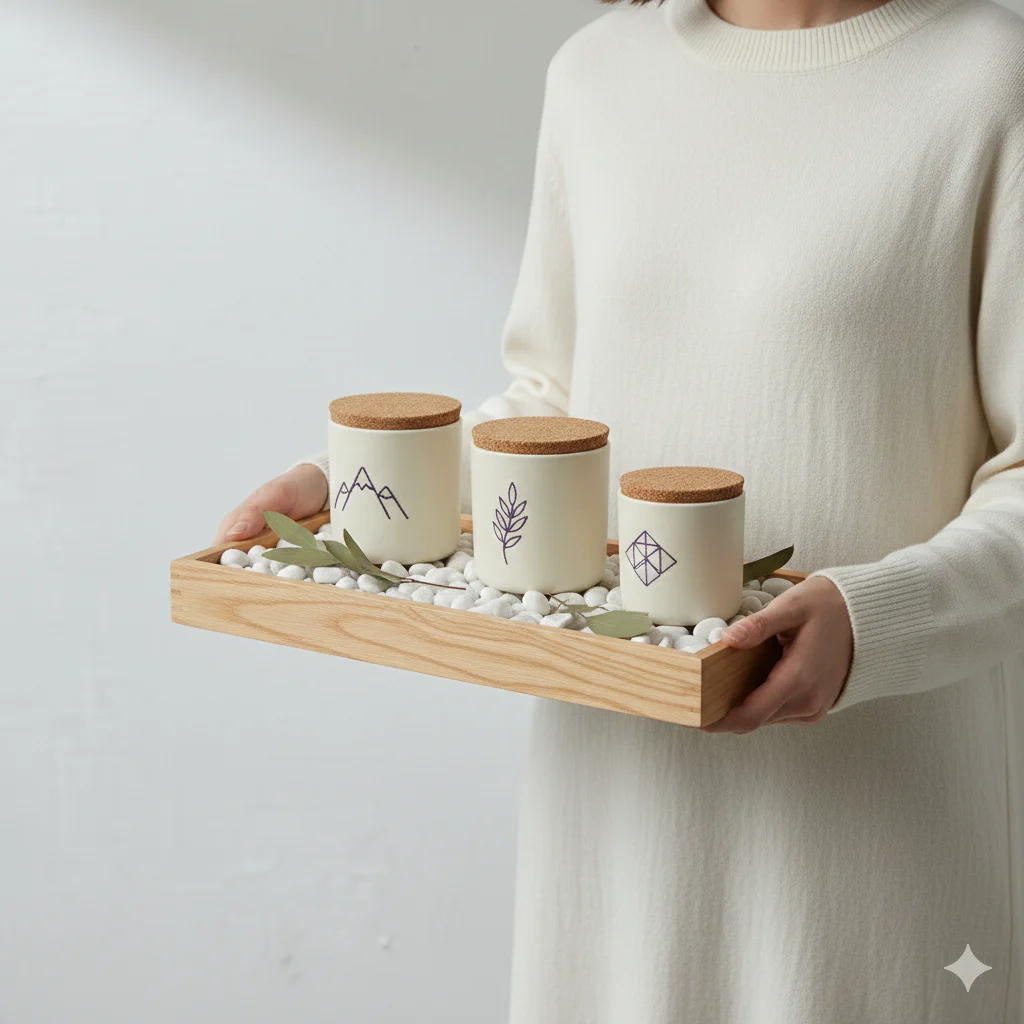 Hand-Poured Soy Candle Set