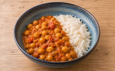 Curry Indien aux Pois Chiches
