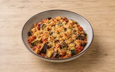Crumble Légumes du Soleil au Parmesan et Thym