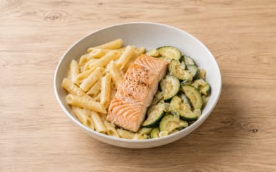 Pâtes au saumon