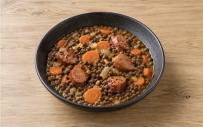 Saucisses lentilles