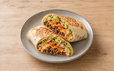 Wrap bœuf haché