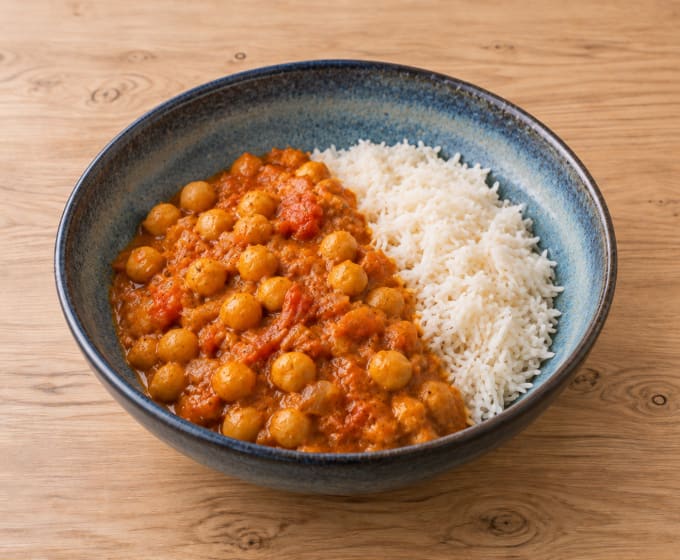 Curry Indien aux Pois Chiches