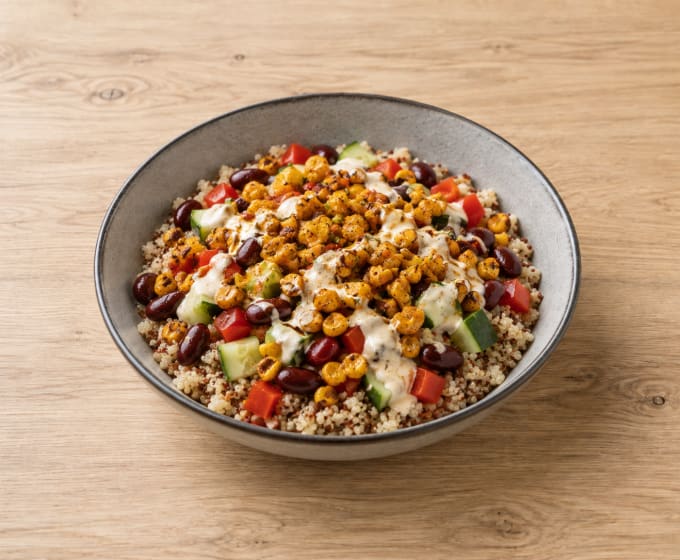 Salade Mexicrousty & Sauce Yaourt