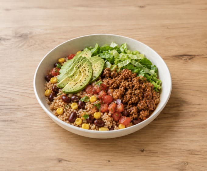 Salade bowl à la mexicaine