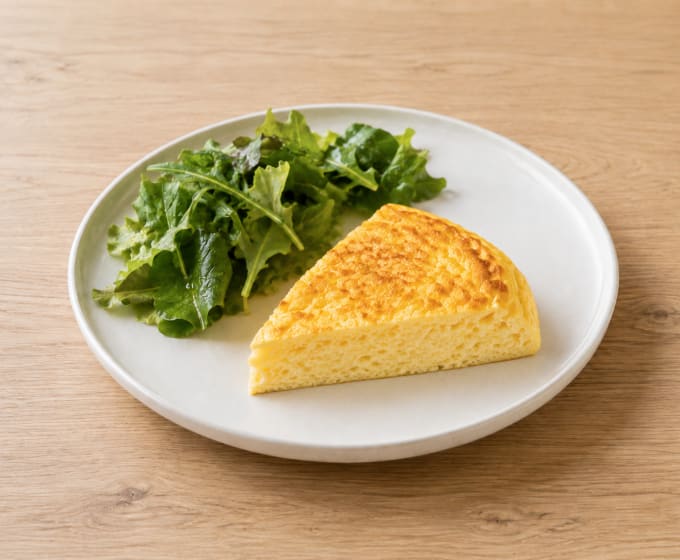 Omelette soufflée au fromage