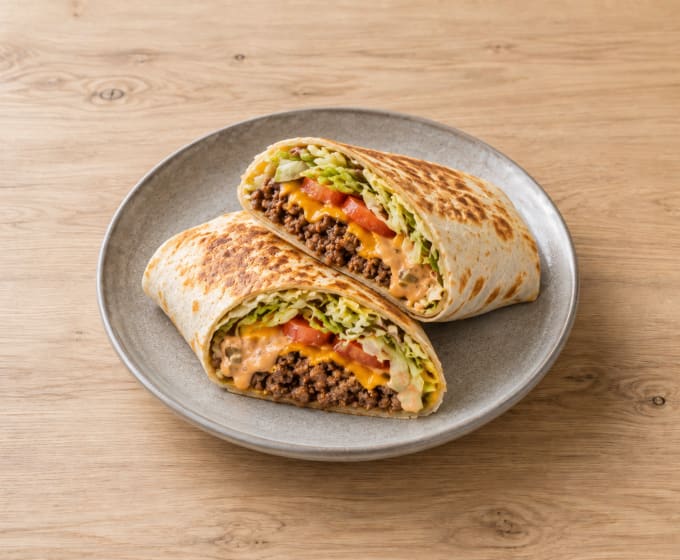 Wrap bœuf haché