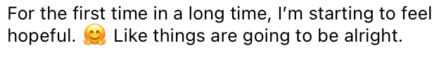 Client testimonial