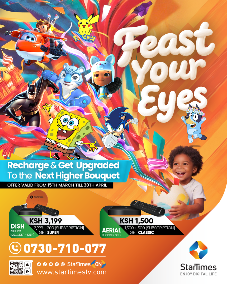 StarTimes Launches Easter Kids Entertainment Offer for Families