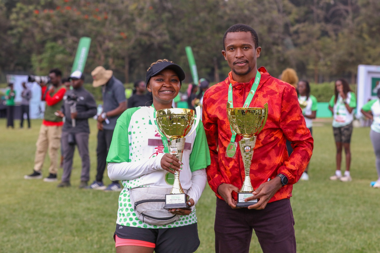 Ng’eno, Kalondu Dominate Third Safaricom CEO Run at Karura Forest