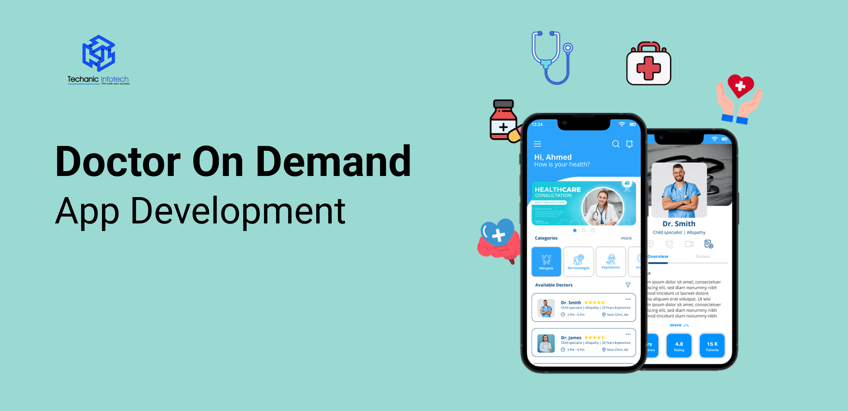 Understanding the Cost to Develop a Doctor On-demand App