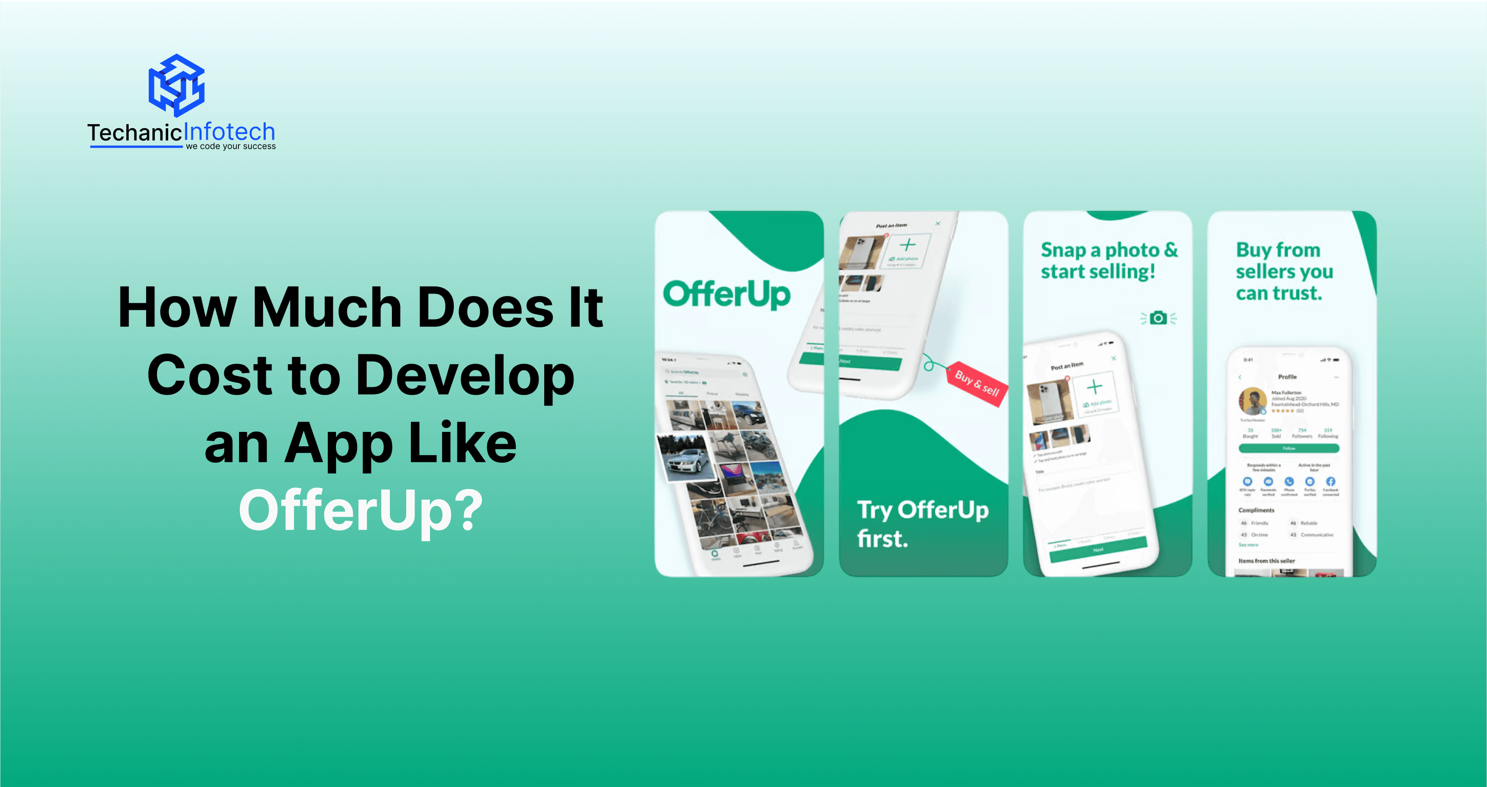 How Much Does It Cost to Develop an App Like OfferUp?