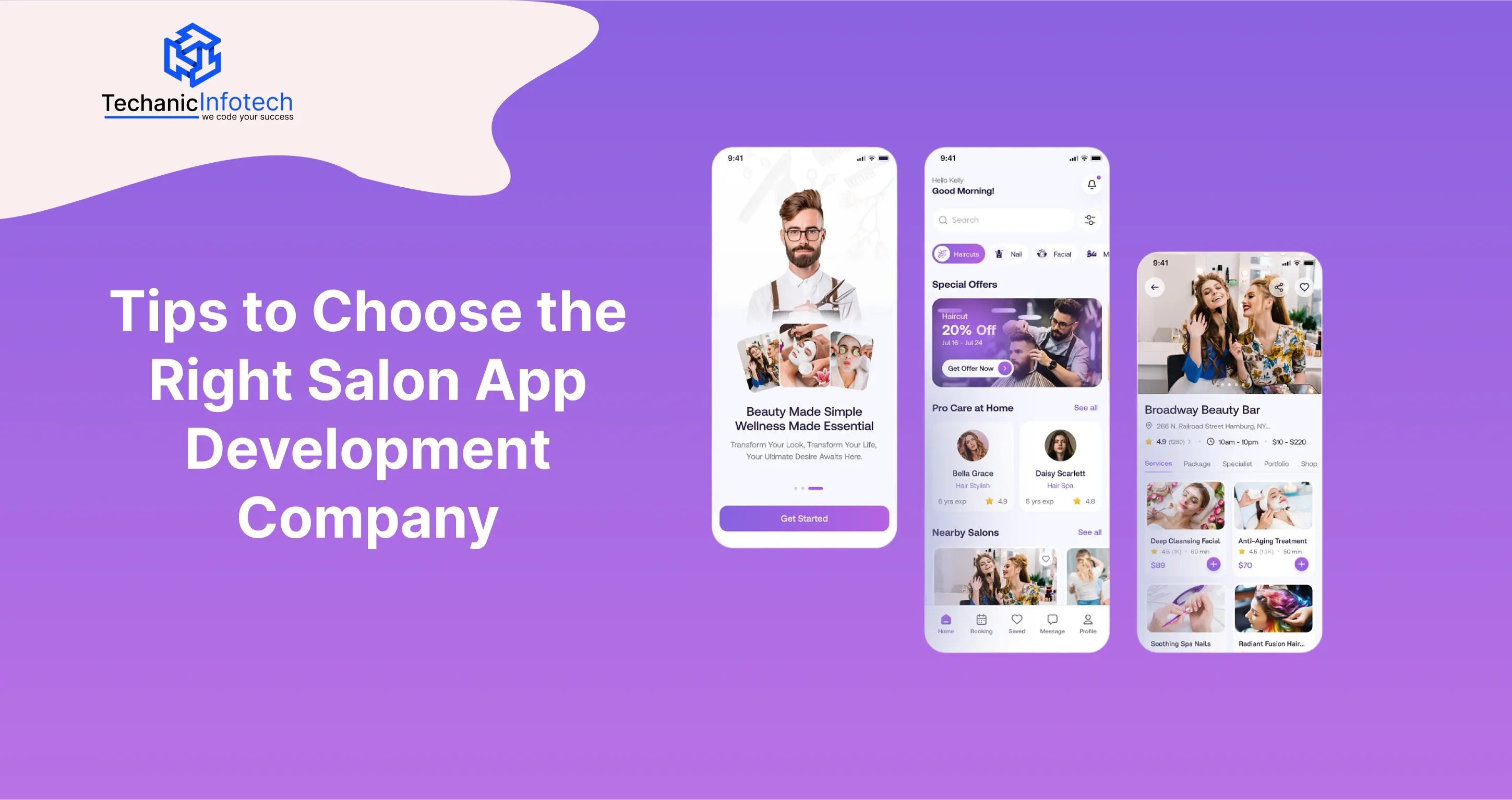 Tips to Choose the Right Salon App Development Company