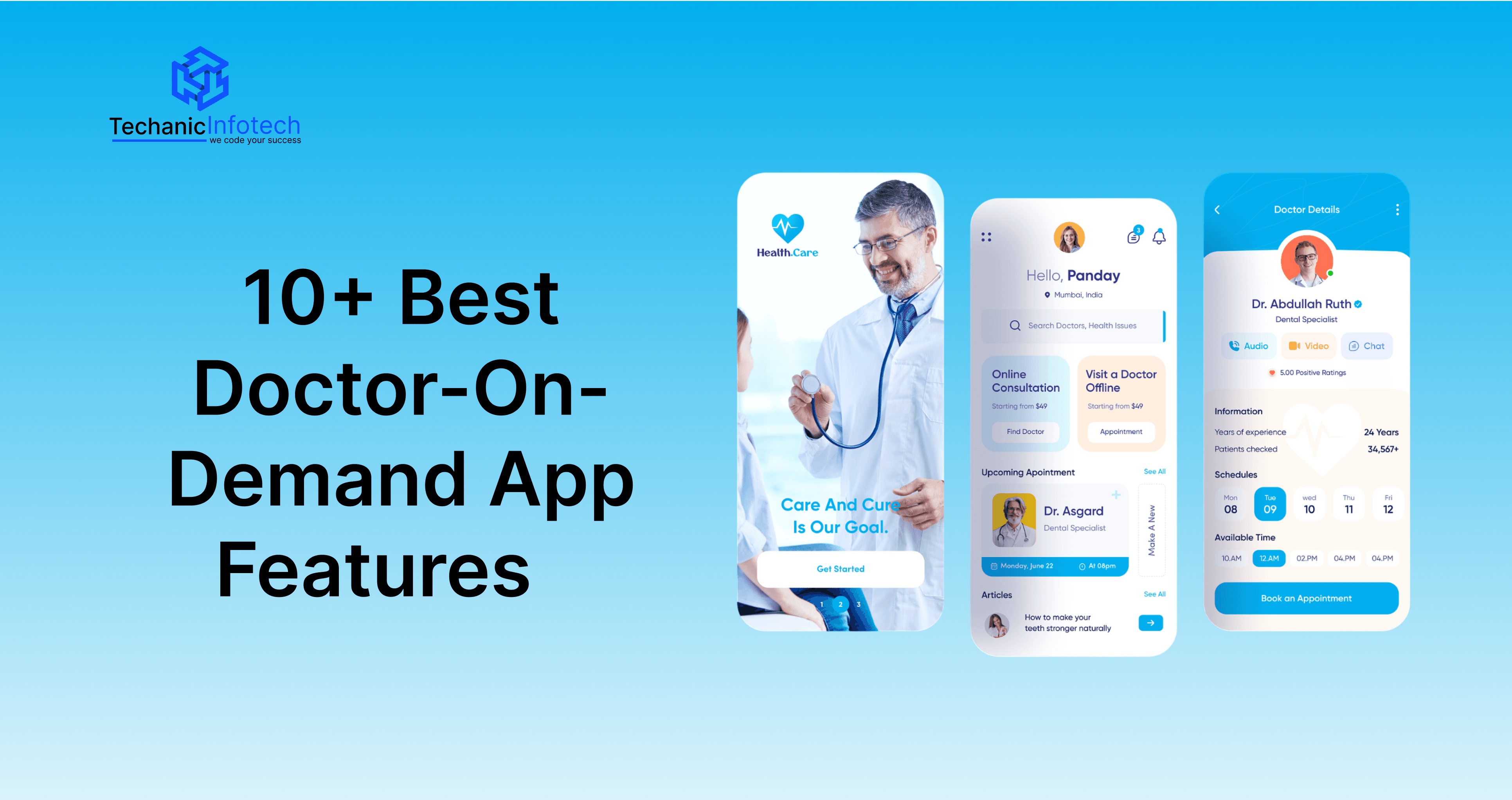 10+ Best Doctor-On-Demand App Features   