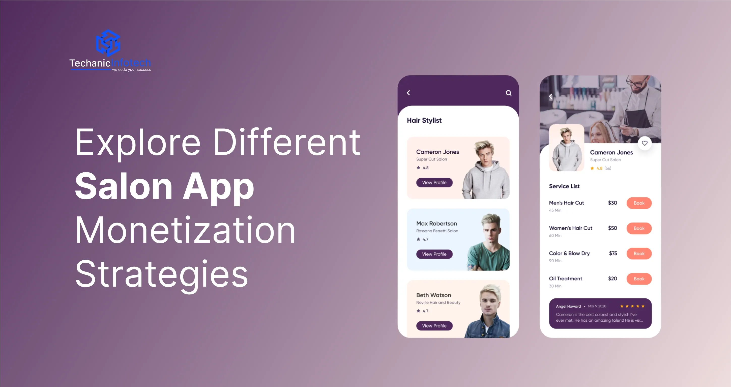 Explore Different Salon App Monetization Strategies