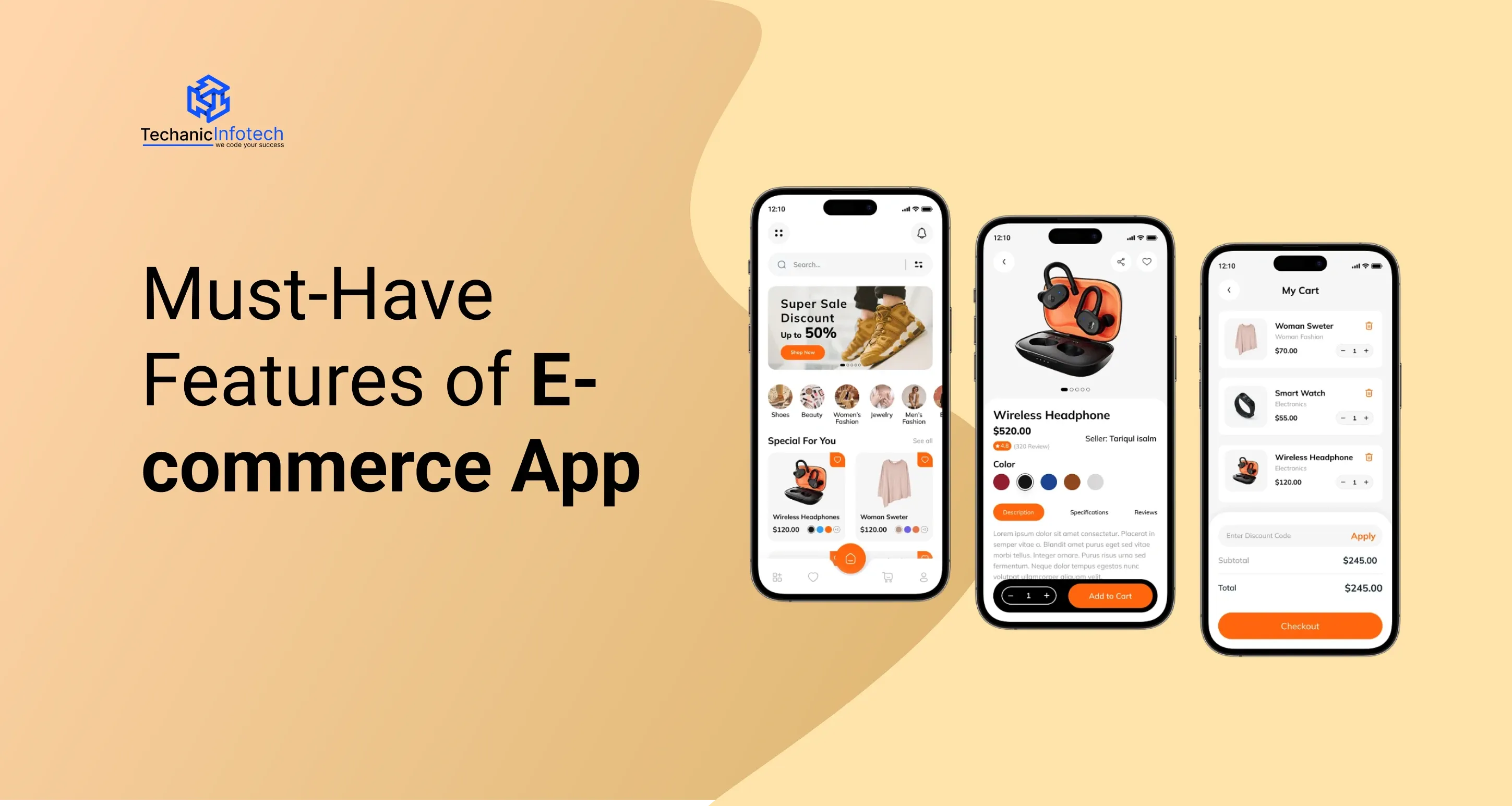 Must-Have Features of E-commerce App
