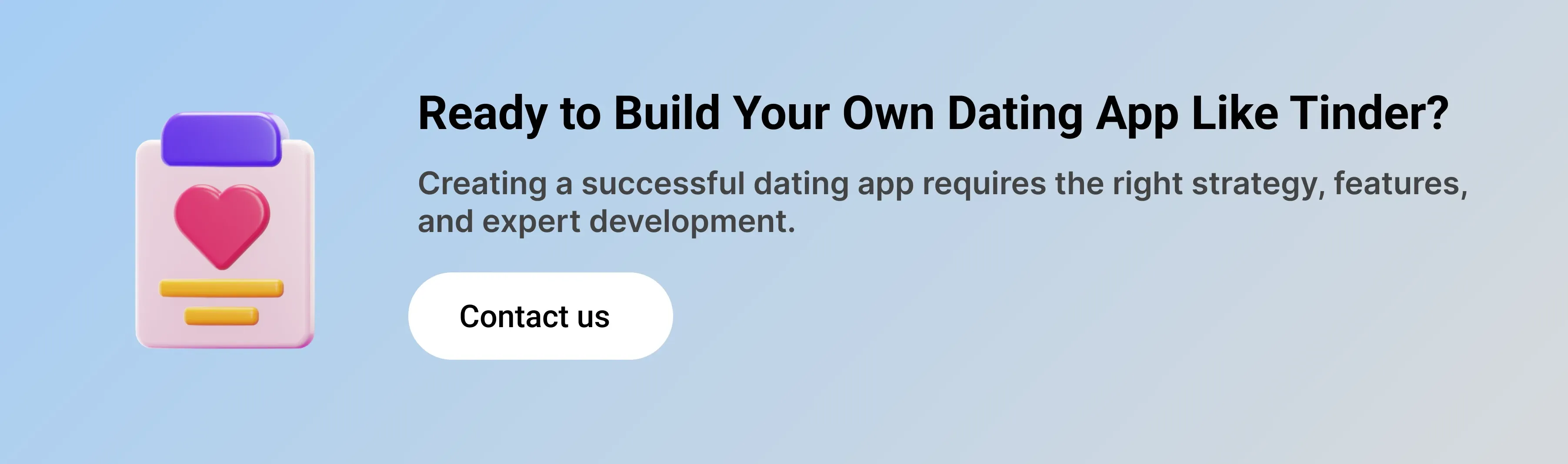 Ready to build your own Dating app like Tinder