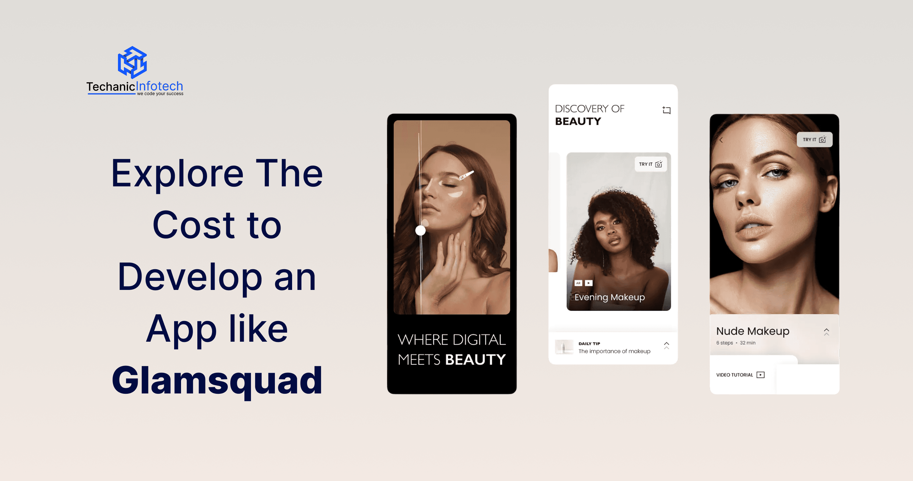 Explore The Cost to Develop an App like Glamsquad