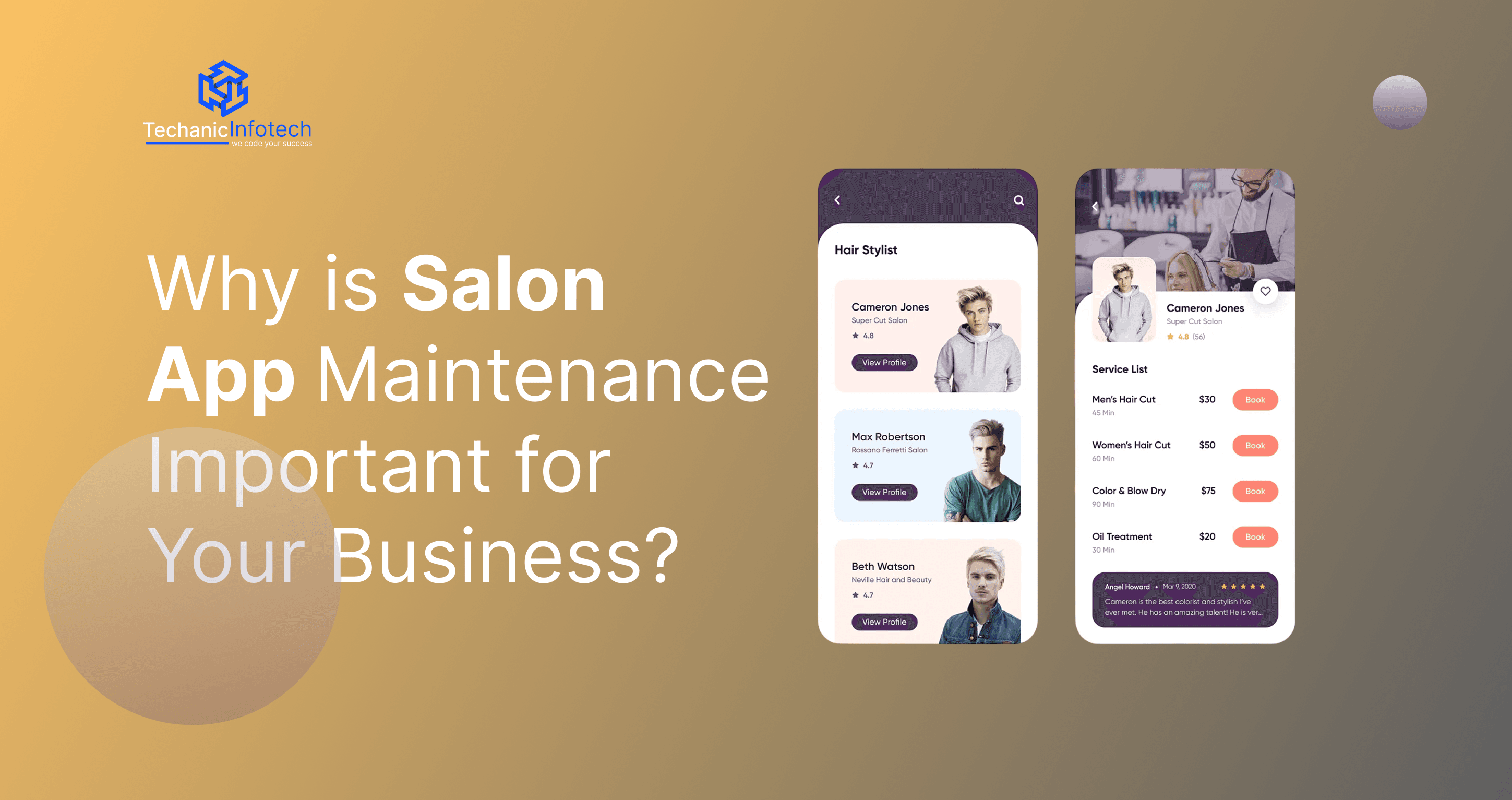 Salon App Development