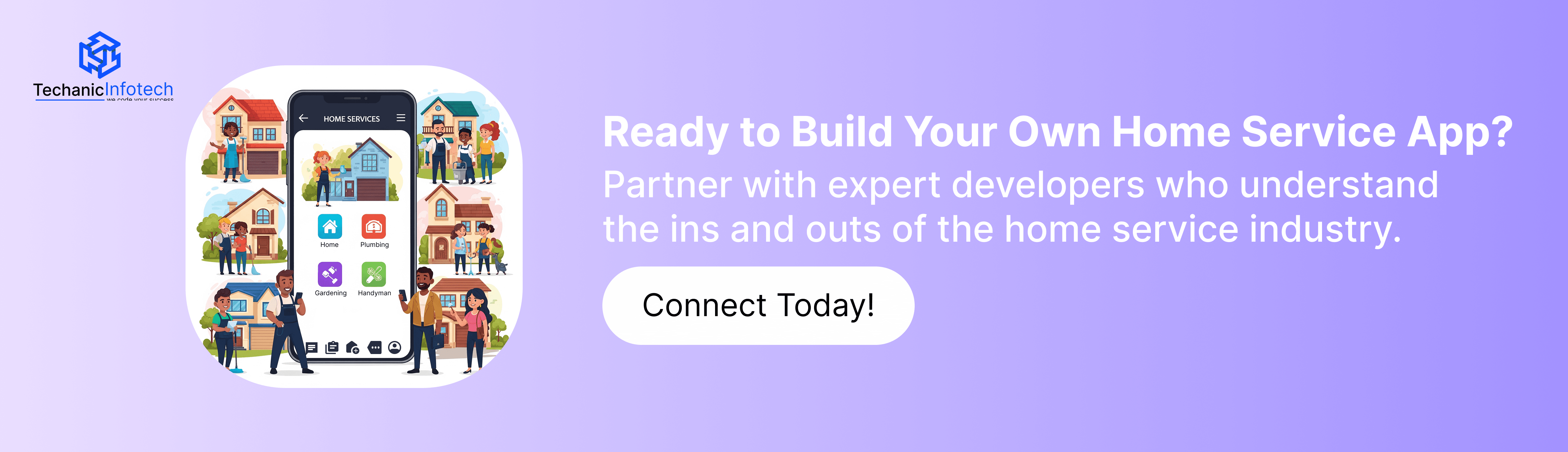 home service app development cost