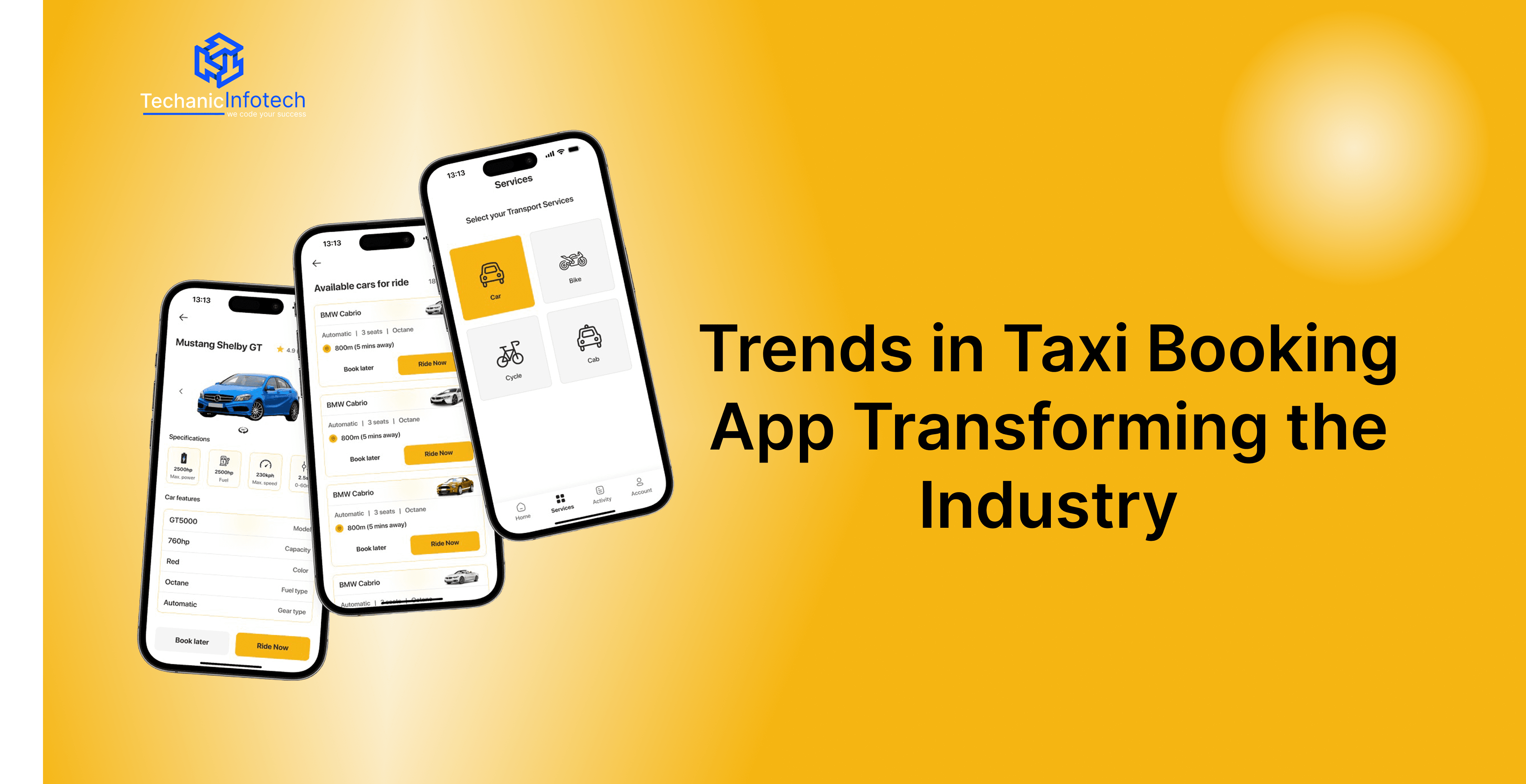 Trends in Taxi Booking App Transforming the Industry