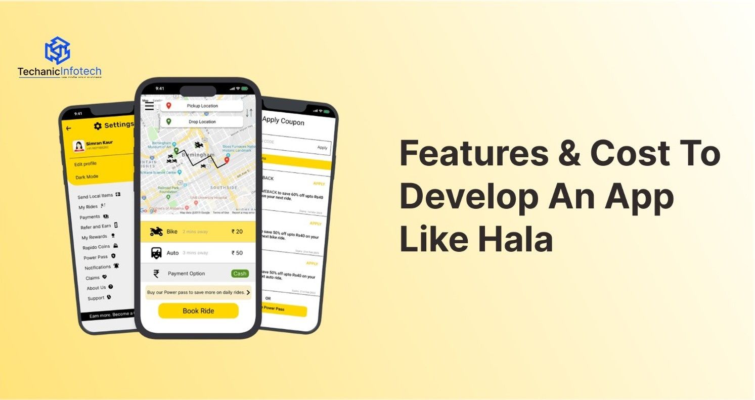 Features & Cost to Develop an App like Hala 