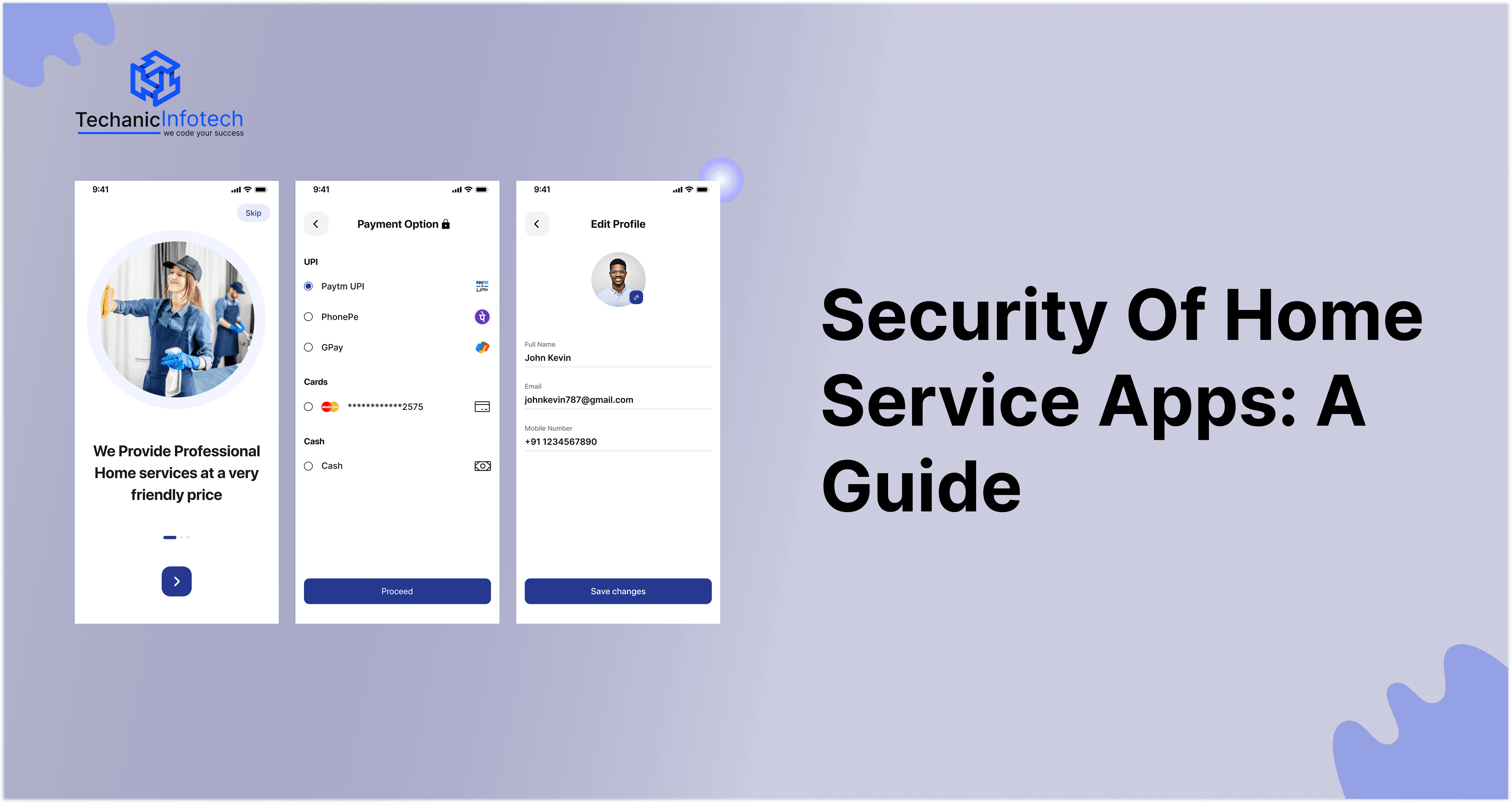 Security of Home Service Apps: A Guide 