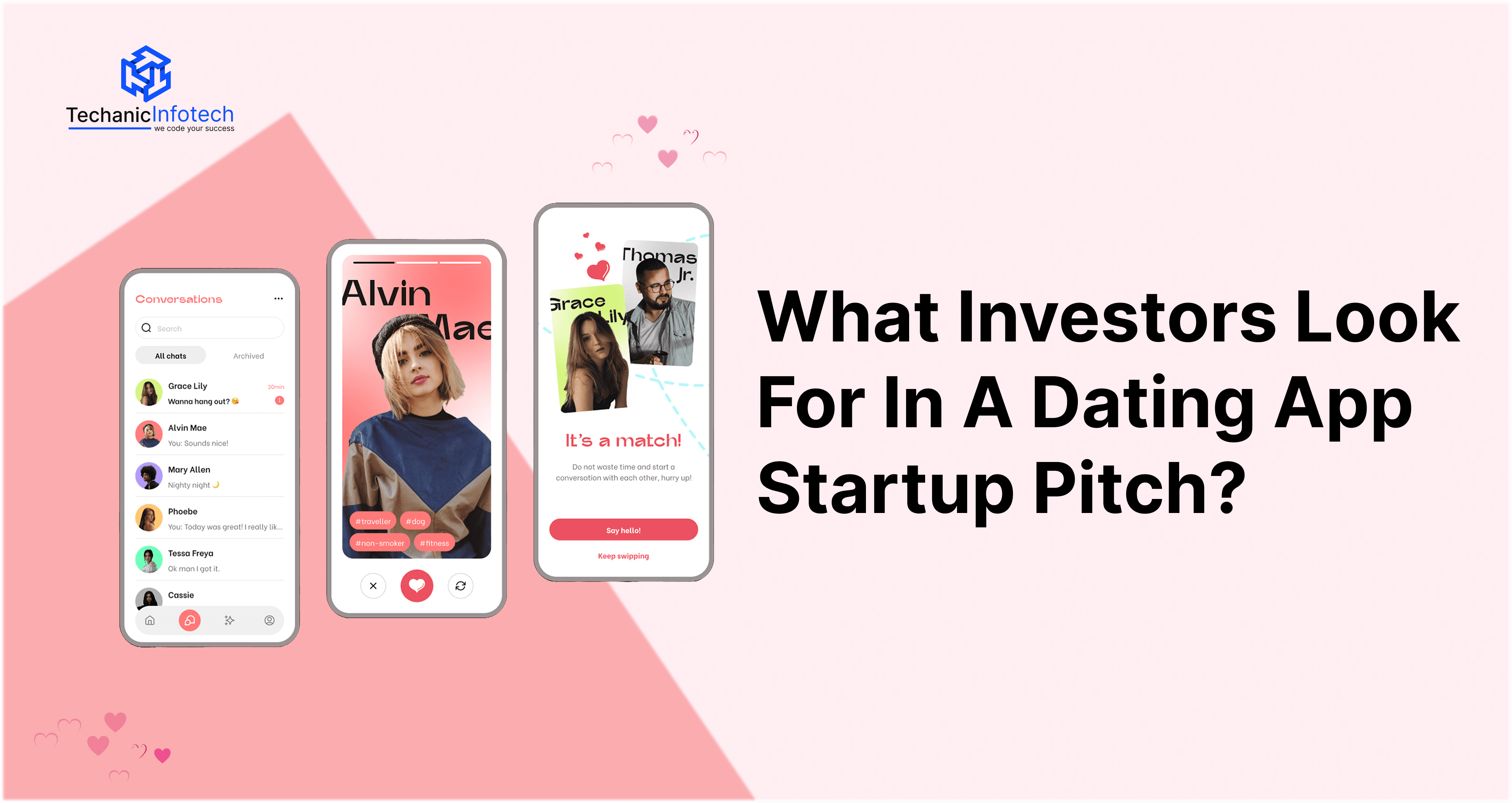 What Investors Look for in a Dating App Startup Pitch?