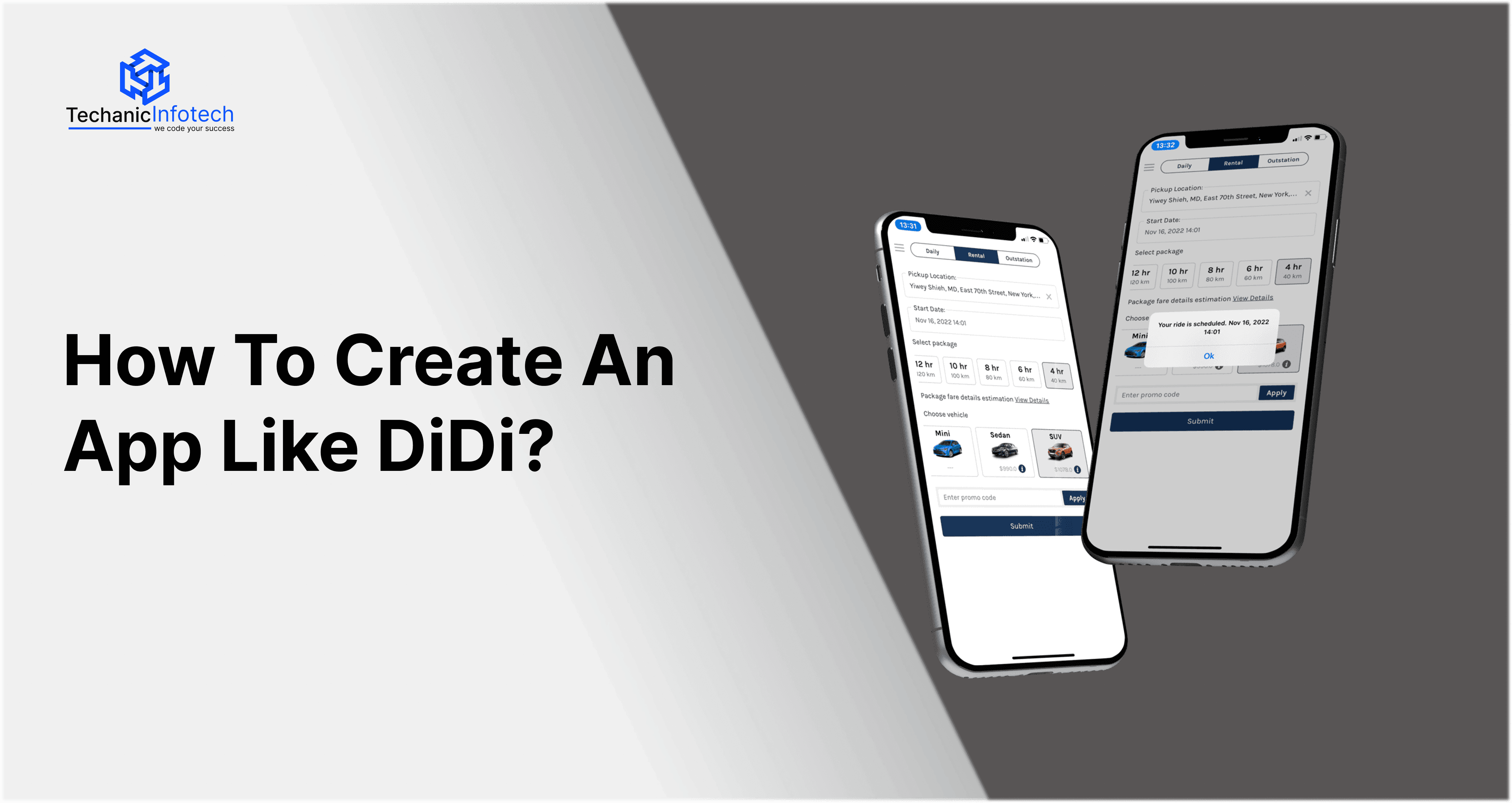 How to Create an App like DiDi?