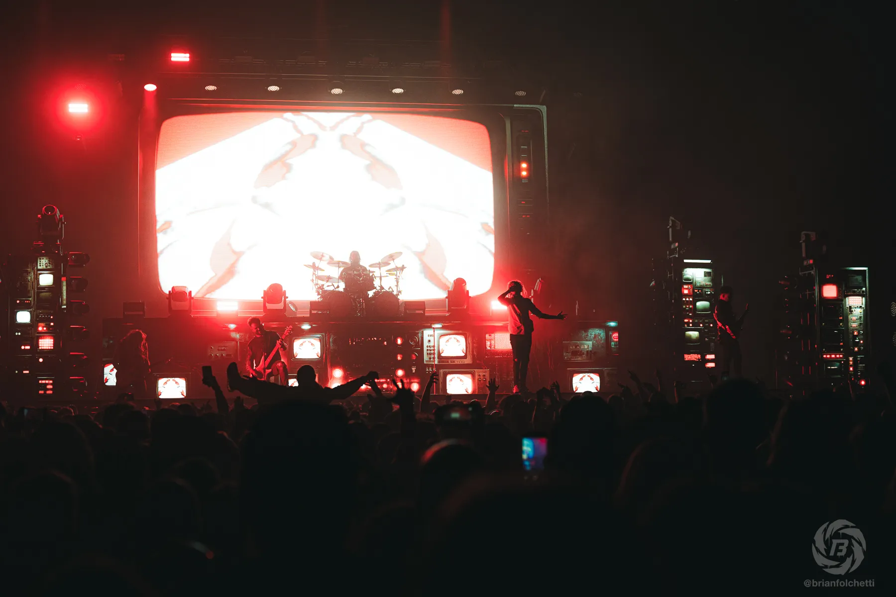 Concert Review: Lorna Shore, The Black Dahlia Murder, Shadow of Intent, &amp; PeelingFlesh, Yuengling Center, October 1, 2025