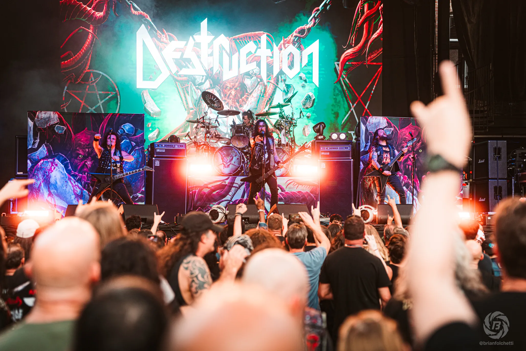 Concert Review: Thrash of The Titans: Testament, Overkill, Destruction – Jannus Live, April 1st, 2026