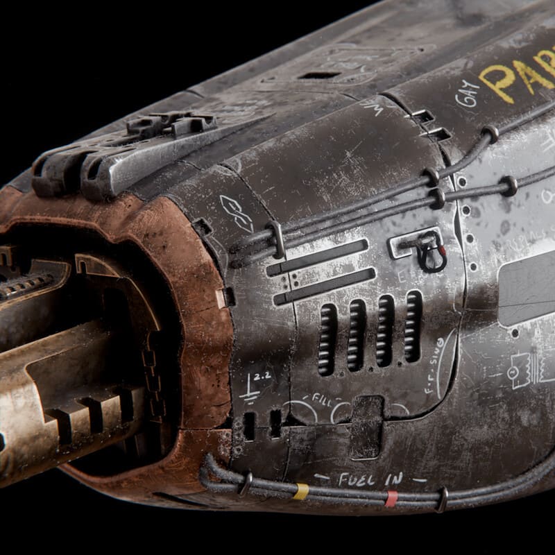 Decommissioned Fang Ship