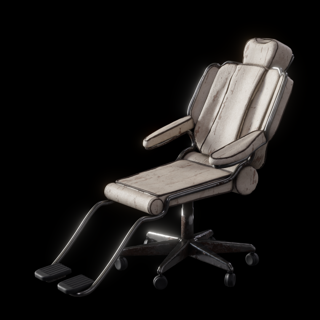Worn Medical Chair