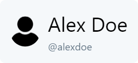 User Banner Example