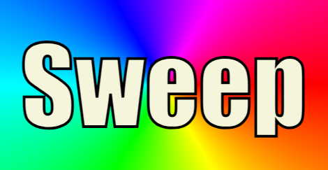 sweep gradient result