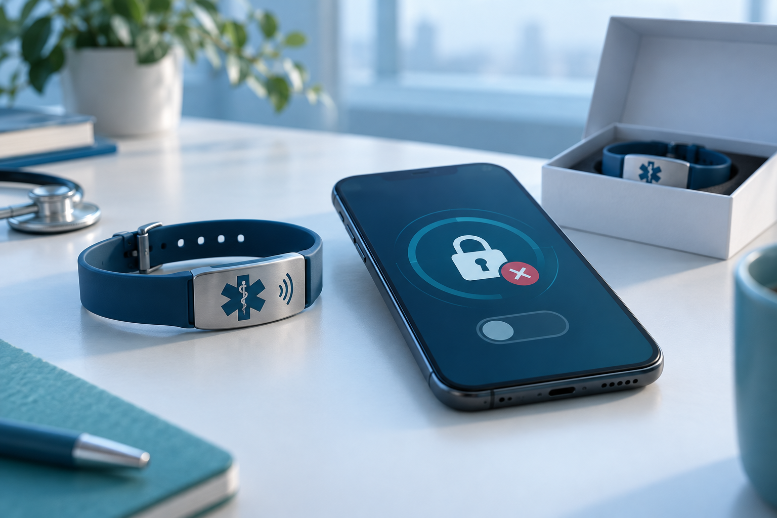 خطوات التعامل مع فقدان سوار NFC الطبي وحماية ملف الطوارئ