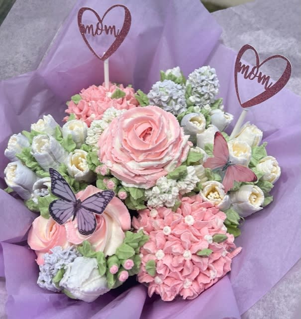 Custom decorated cookies and cupcakes by Sweet Joy by Lily