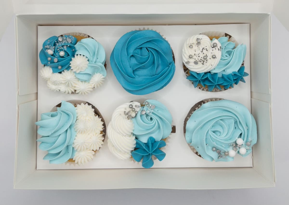 Custom decorated cookies and cupcakes by Sweet Joy by Lily