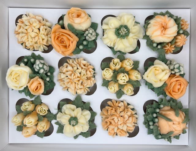 Custom decorated cookies and cupcakes by Sweet Joy by Lily
