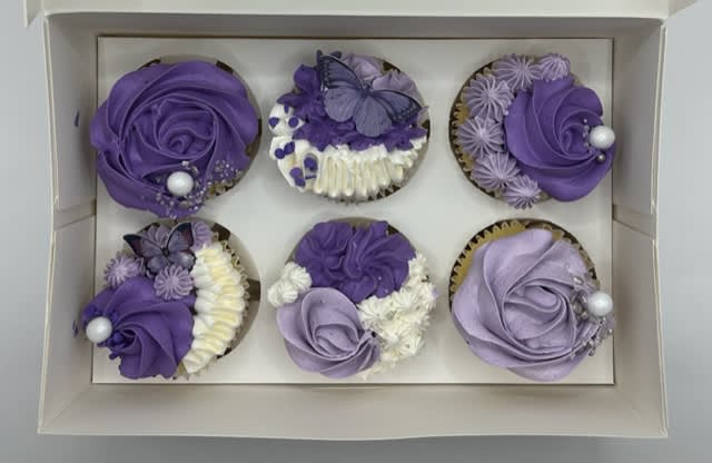 Custom decorated cookies and cupcakes by Sweet Joy by Lily