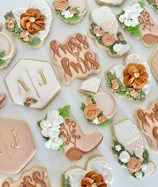 Custom decorated cookies and cupcakes by Sweet Joy by Lily