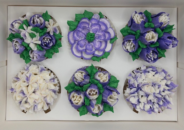 Custom decorated cookies and cupcakes by Sweet Joy by Lily