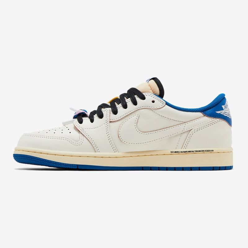 Air Jordan 1 Low White/Blue hover