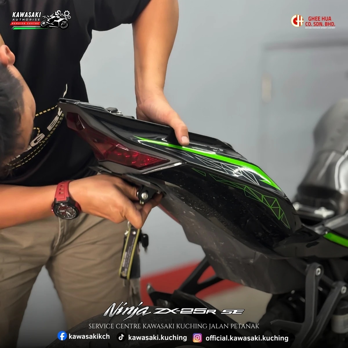 Kawasaki Kuching service center, photo 6