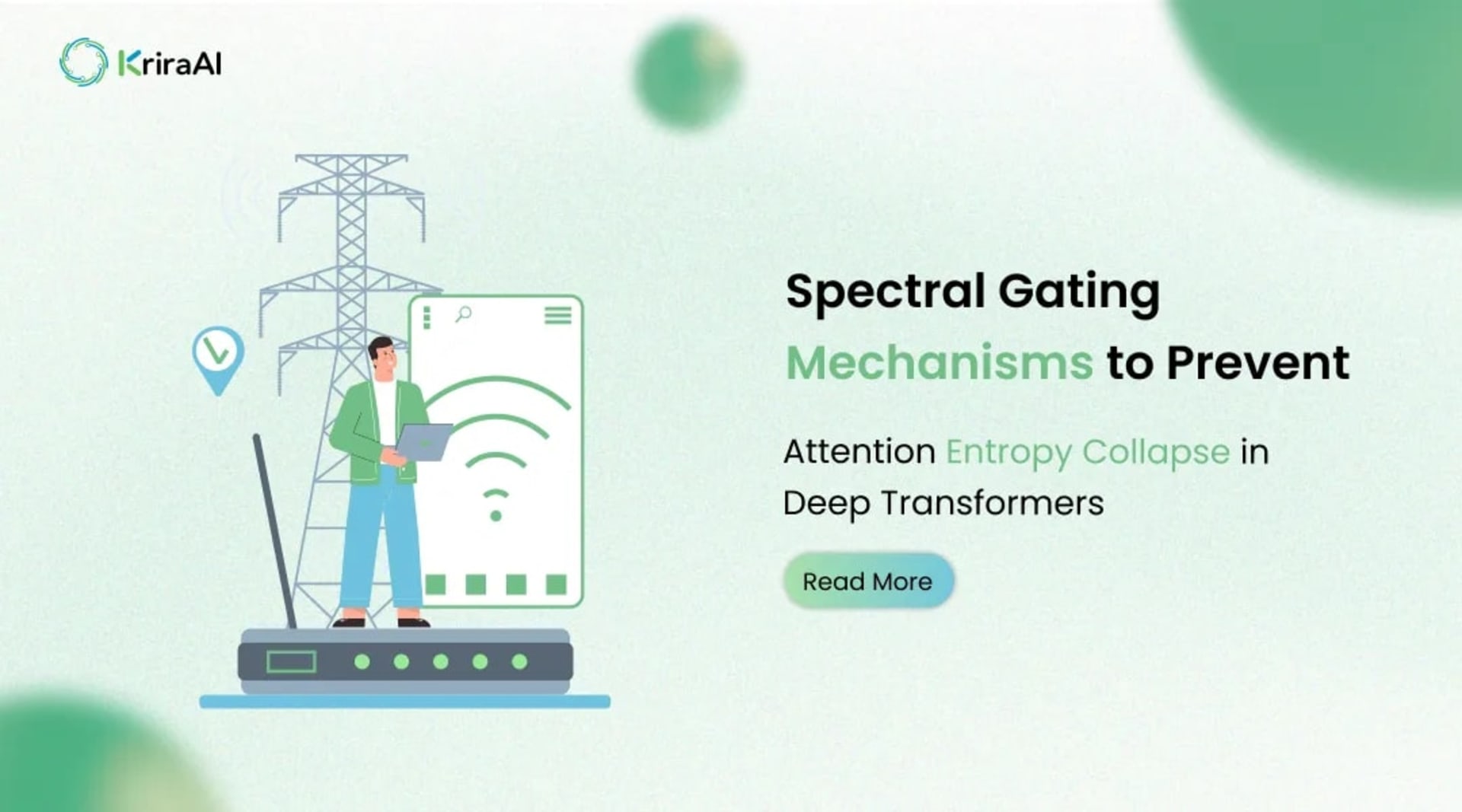 Spectral Gating Mechanisms to Prevent Attention Entropy Collapse in Deep Transformers