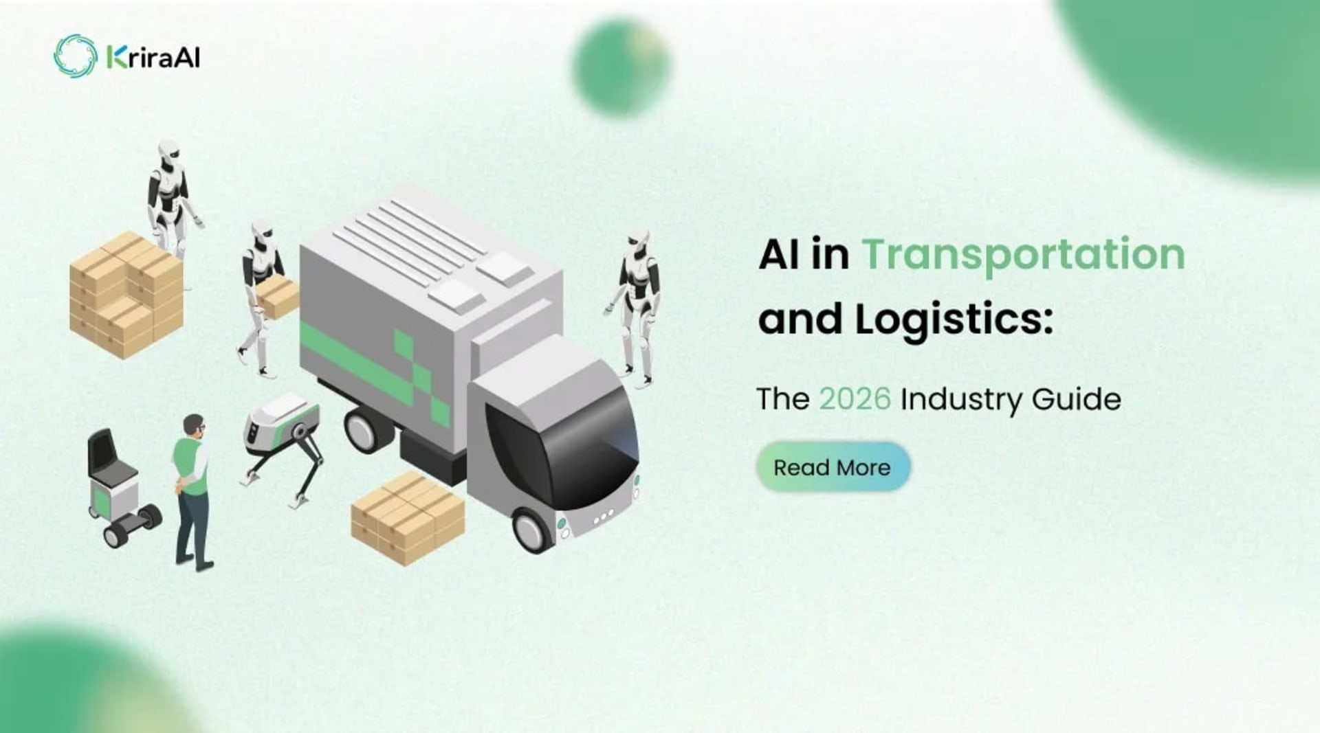 AI in Transportation and Logistics: The 2026 Industry Guide