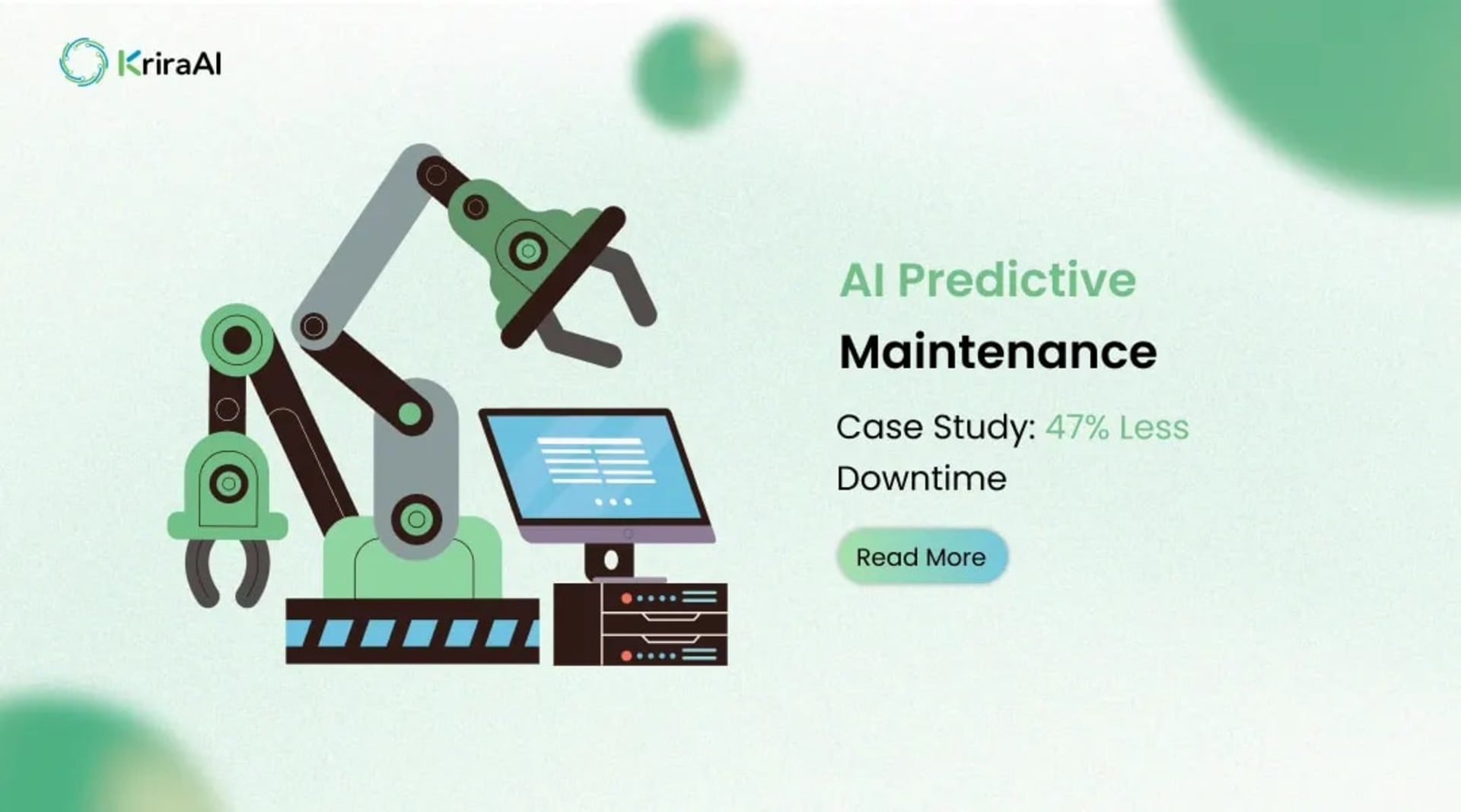 AI Predictive Maintenance Case Study: 47% Less Downtime