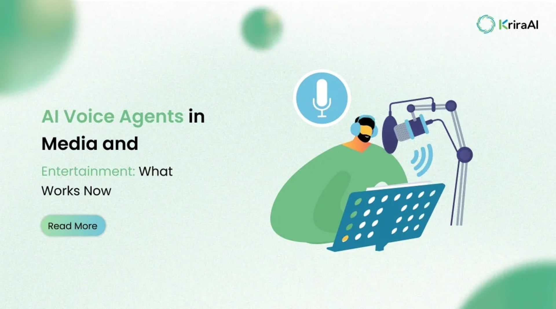 AI Voice Agents in Media and Entertainment: What Works Now