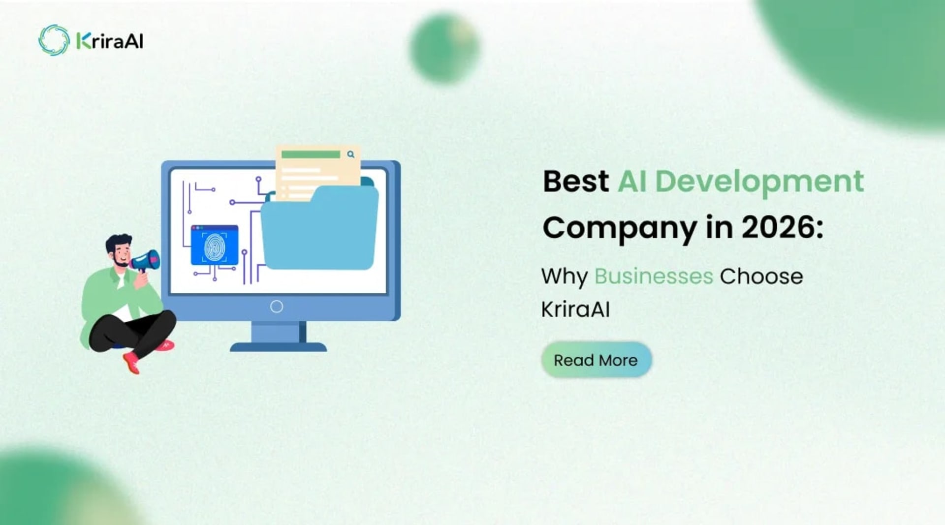Best AI Development Company in 2026: Why Businesses Choose KriraAI