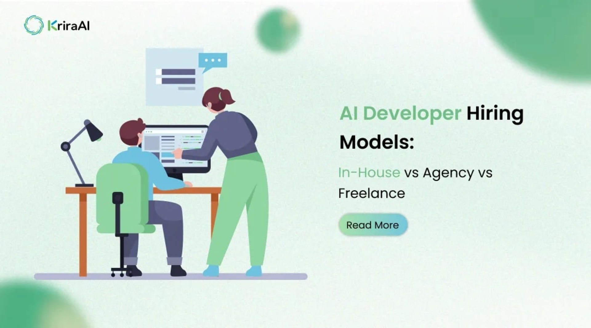AI Developer Hiring Models: In-House vs Agency vs Freelance